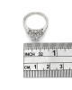Platinum Multi-shape Diamond Ring with Princess Center Diamond